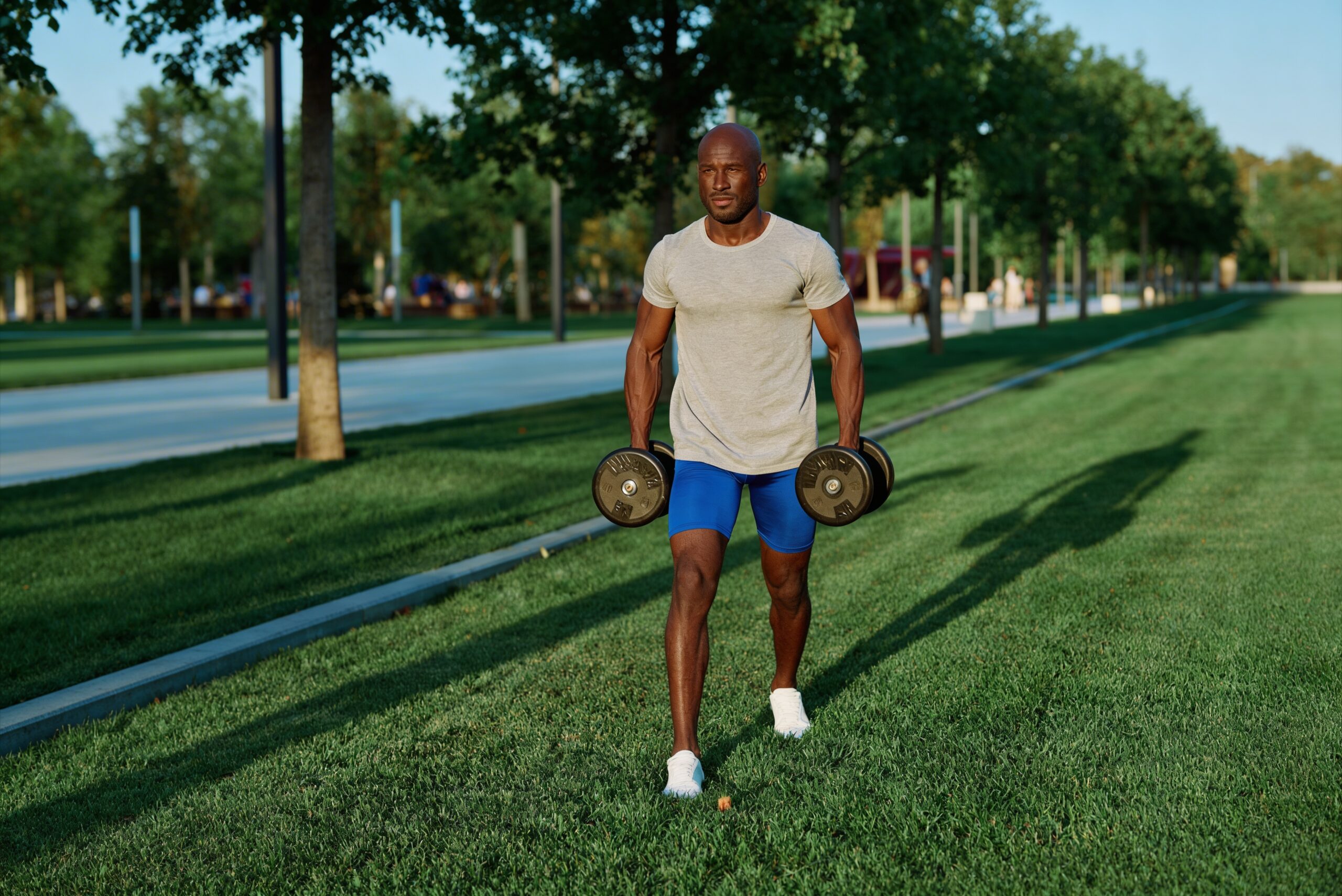 hybrid fitness dumbbells suitcase carry outdoor