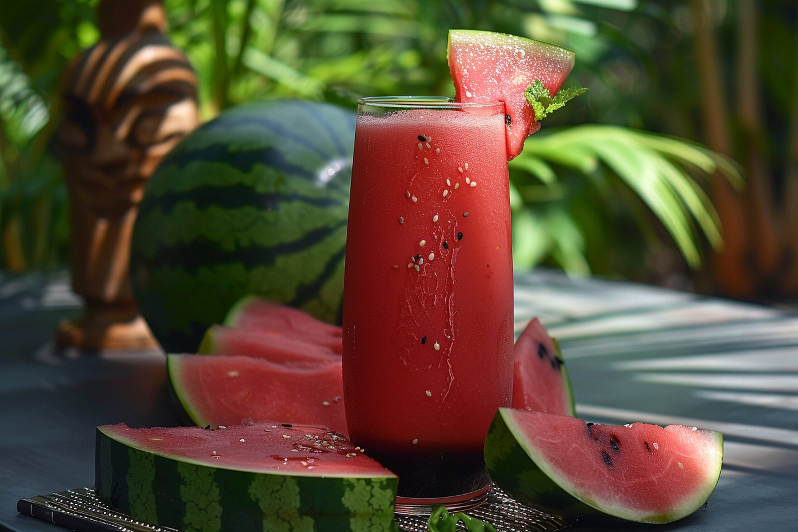 Natural Hydration Drinks - watermelon juice glass splash summer