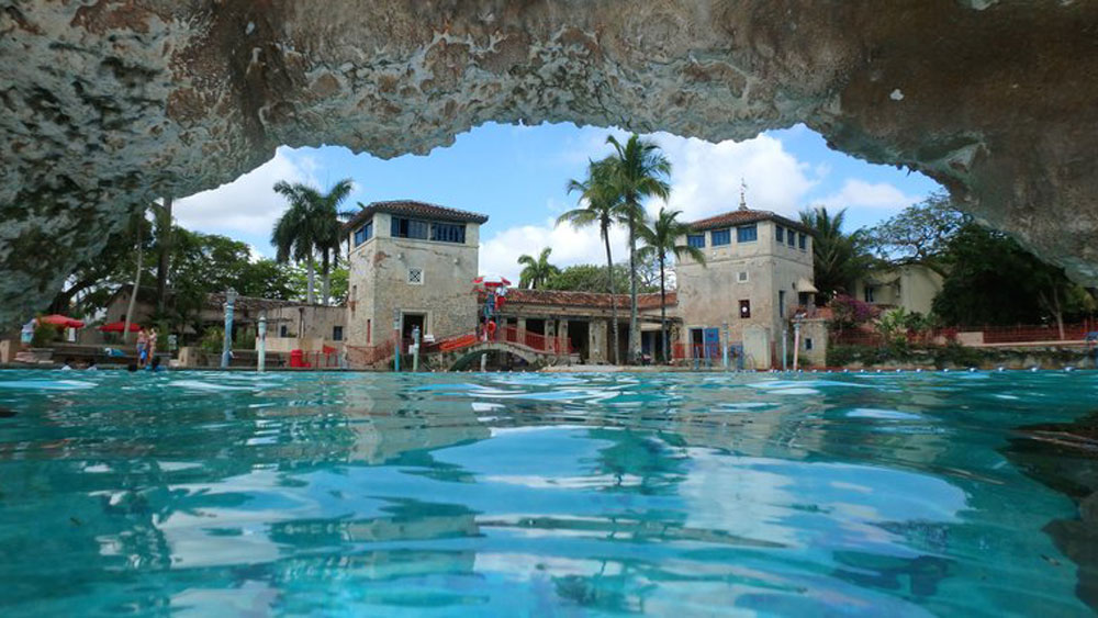 Venetian Pool freshwater swimming