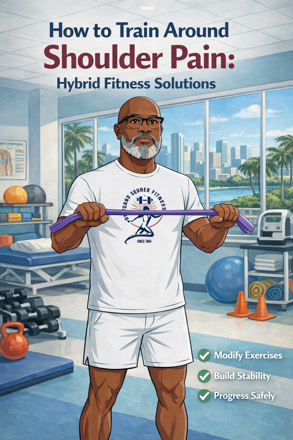 How to Train Around Shoulder Pain: Hybrid Fitness Solutions