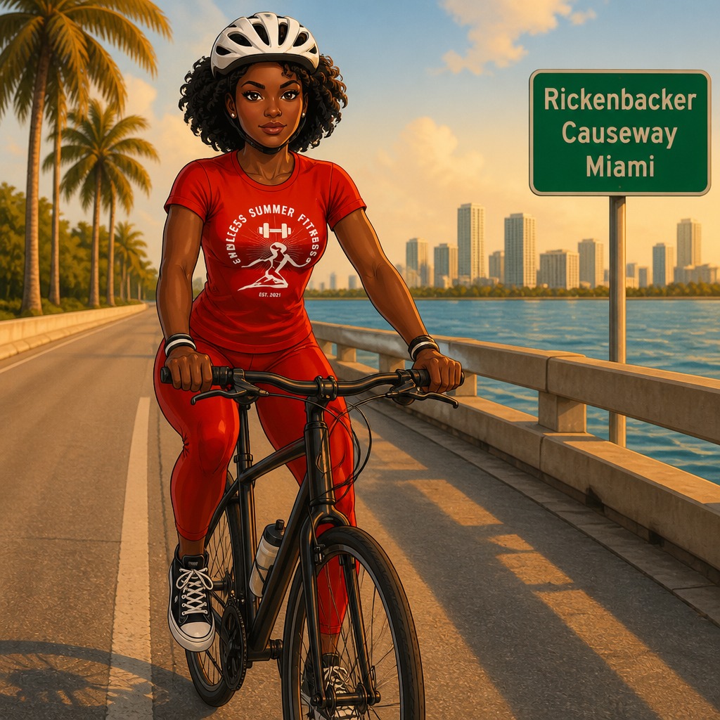 Outdoor Cardio for Beginners. Outdoor cardio for beginners in Miami cyling
