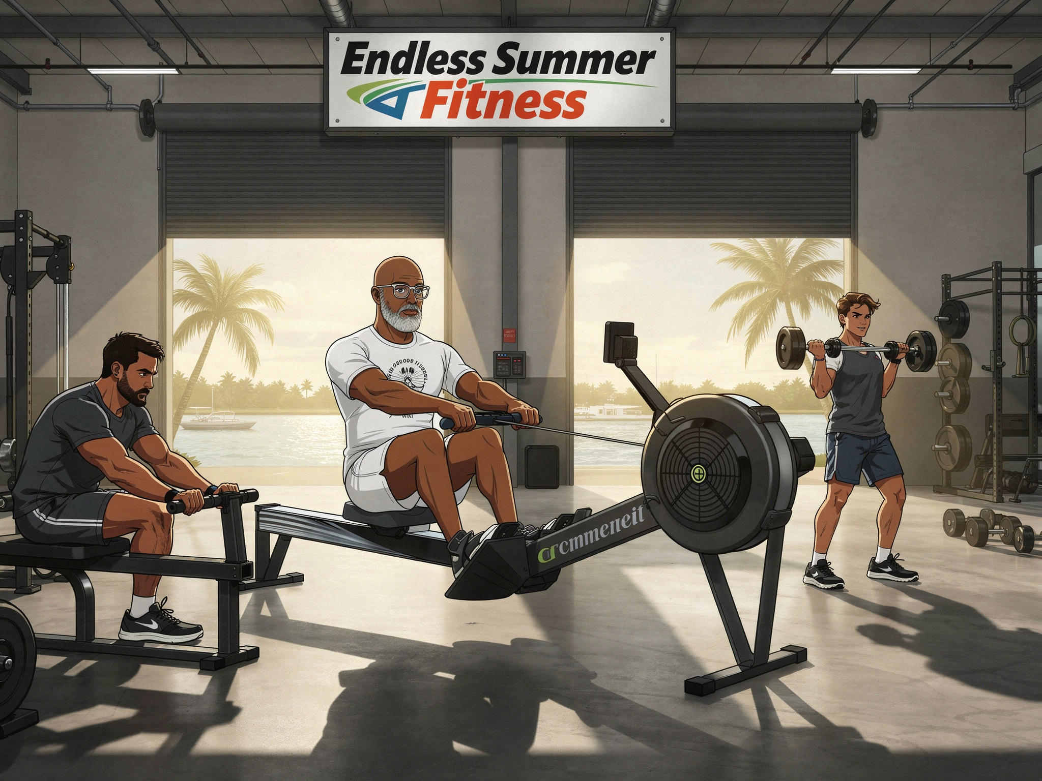 Rowing drill improving leg powered endurance. Functional Low-Impact Exercises