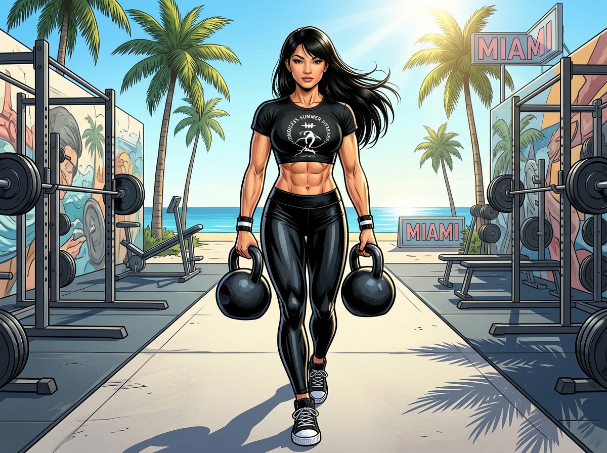 Functional strength athlete training outdoors with hybrid movement patterns for real-life performance.