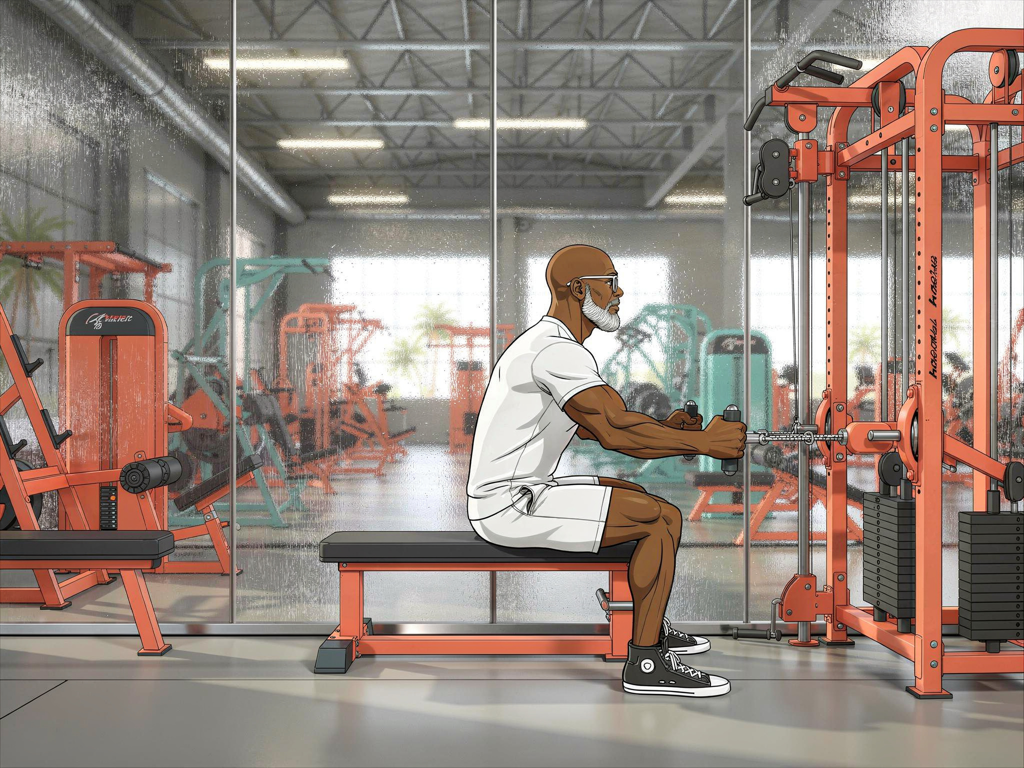 Endurance row variation improving rowing stamina Kayaking Functional Low-Impact Exercises